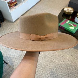 Lack of Color Teak Rancher Wool Fedora Hat